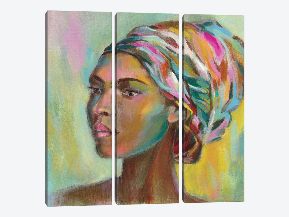 African Woman II by Silvia Vassileva 3-piece Art Print