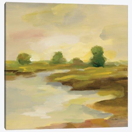 Chartreuse Fields I Canvas Print #SIV275} by Silvia Vassileva Canvas Art