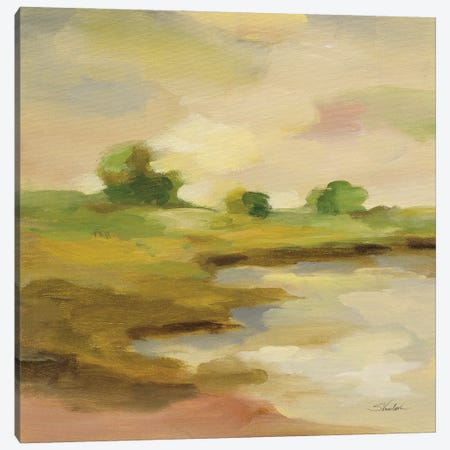 Chartreuse Fields II Canvas Print #SIV276} by Silvia Vassileva Canvas Art