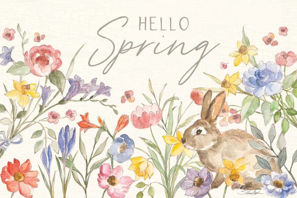 Rabbits: Happy Easter I by Silvia Vassileva