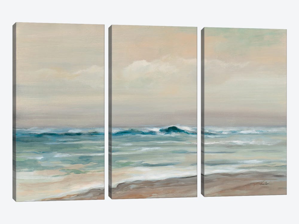 Whispering Wave by Silvia Vassileva 3-piece Canvas Artwork