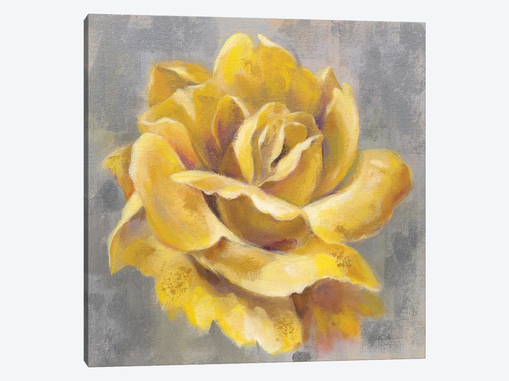 Yellow Roses I by Silvia Vassileva 1-piece Canvas Art Print