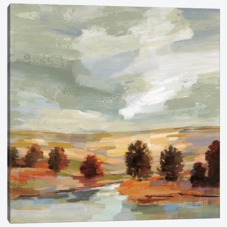 Fall Country Landscape Canvas Print #SIV332} by Silvia Vassileva Canvas Wall Art