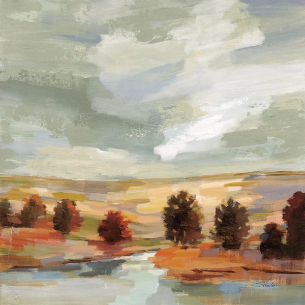 Countrysides: Fall Country Landscape by Silvia Vassileva
