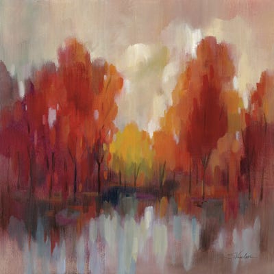 October Memories by Silvia Vassileva metal wall art