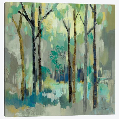 Romantic Forest Lavender Canvas Print #SIV347} by Silvia Vassileva Canvas Art