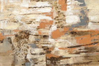 Copper And Wood by Silvia Vassileva metal wall art