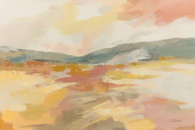 Honeybloom Meadow by Silvia Vassileva metal wall art