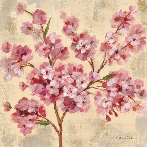 Pink Cherry Branch II