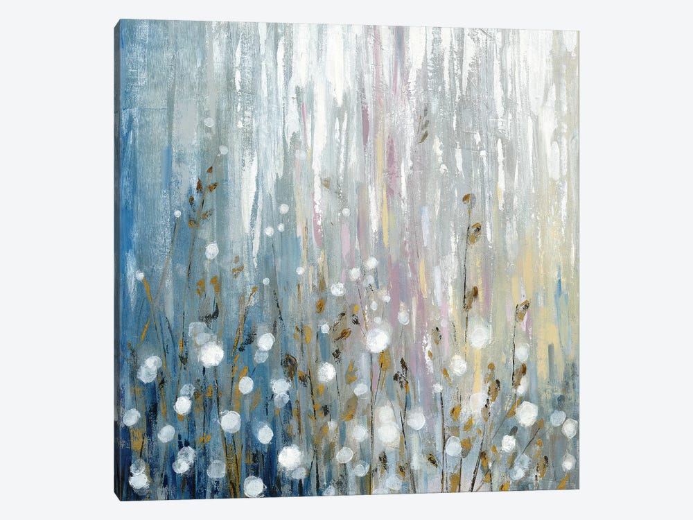 January Branches Flowers by Silvia Vassileva 1-piece Canvas Artwork