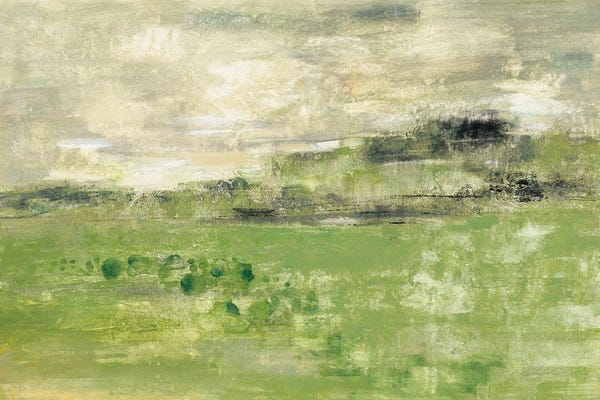 Valleys: Spring Valley I Green by Silvia Vassileva