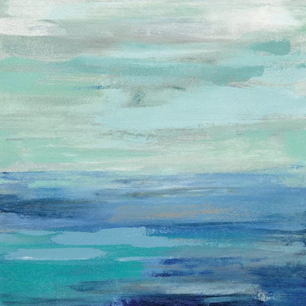 Coastal & Ocean Abstracts: Sunset Beach II by Silvia Vassileva