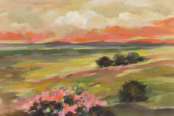 Fine Art Print: Valley View by Silvia Vassileva