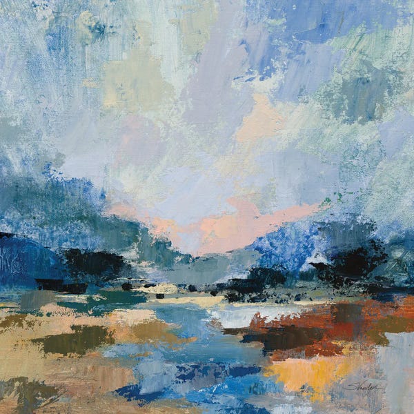 Coastal Sand Dunes: Blue Vista I by Silvia Vassileva