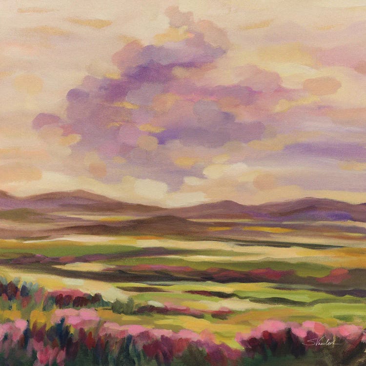 Purple Cloud by Silvia Vassileva wall art