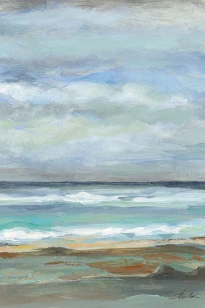 All Purples - Canvas Prints: Seashore VIII Crop by Silvia Vassileva