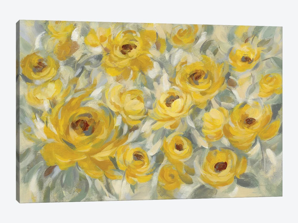Yellow Roses by Silvia Vassileva 1-piece Art Print