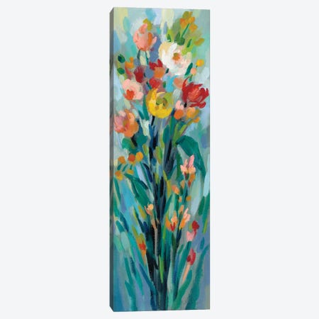Tall Bright Flowers I Canvas Print #SIV76} by Silvia Vassileva Canvas Art Print