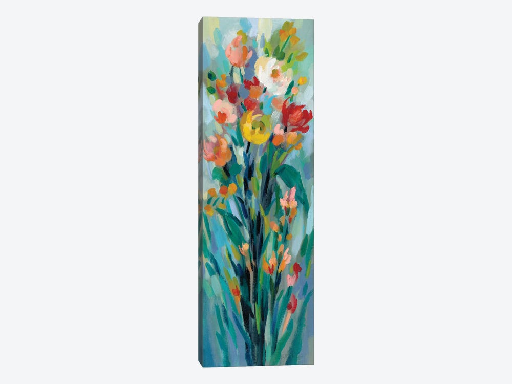 Tall Bright Flowers I by Silvia Vassileva 1-piece Canvas Art Print