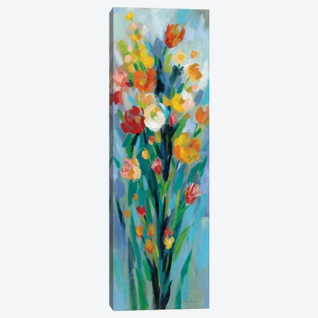 Tall Bright Flowers II Canvas Print #SIV77} by Silvia Vassileva Art Print