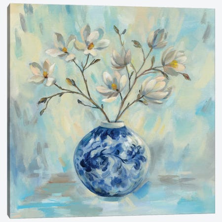 Chinoiserie and Branches Canvas Print #SIV99} by Silvia Vassileva Canvas Artwork
