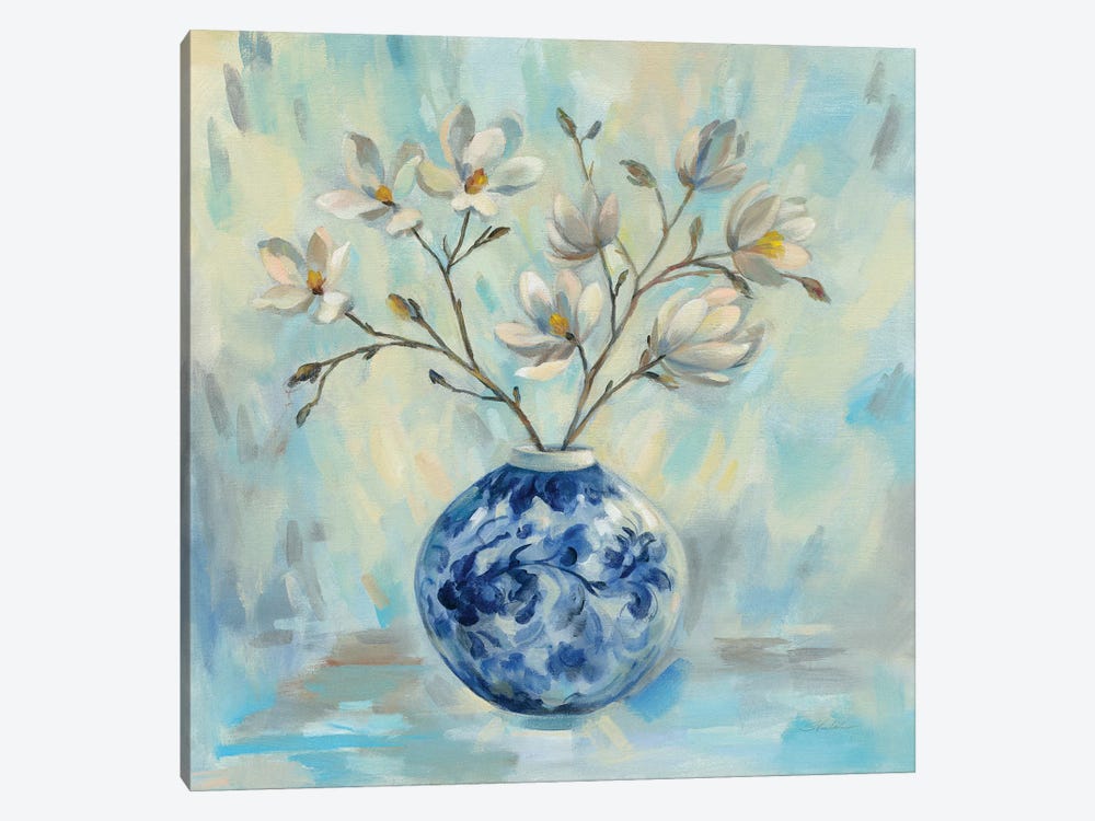 Chinoiserie and Branches 1-piece Canvas Artwork