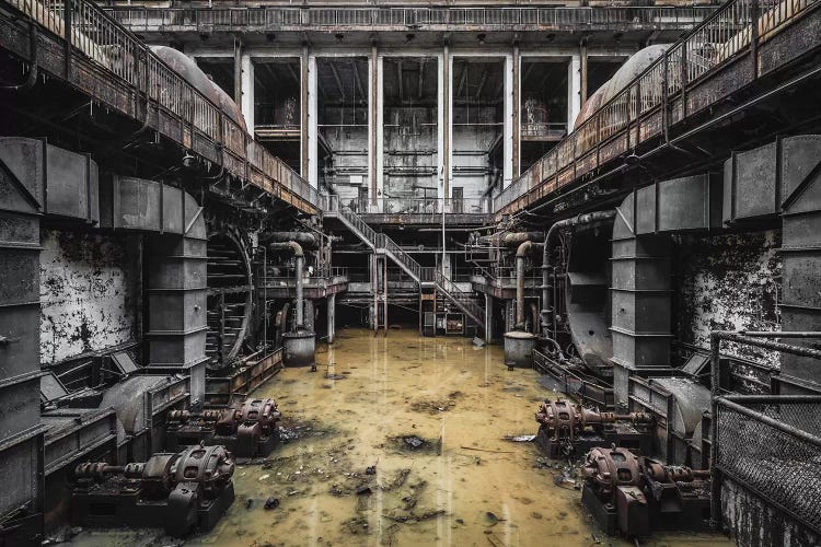 Industrial Monster by Simon Yeung wall art
