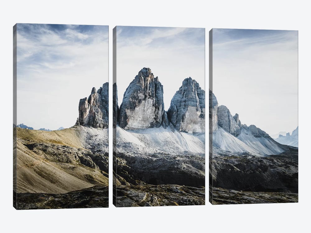 Tre Cime Di Lavaredo by Simon Yeung 3-piece Canvas Wall Art