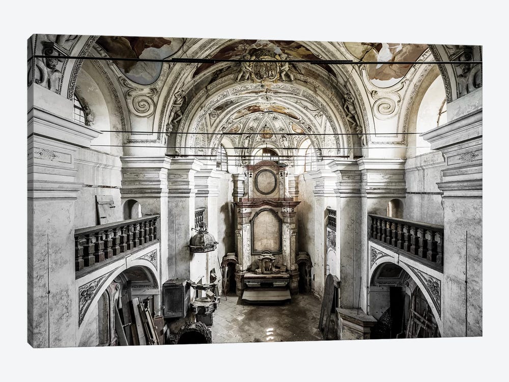 Chapel Trapped by Simon Yeung 1-piece Canvas Wall Art