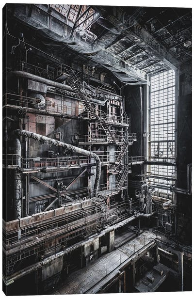 Blade Runner Canvas Art Print - Industrial Office