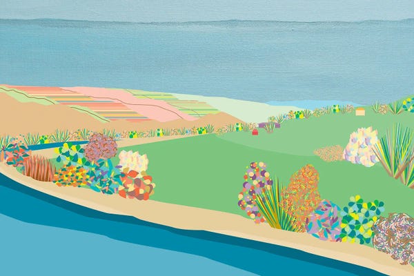 South Island Art: English Countryside by South Island Art