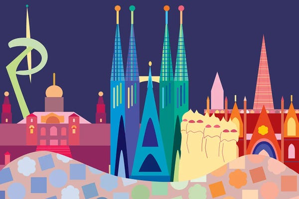 La Sagrada Familia: Barcelona by South Island Art