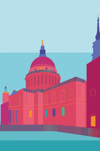 South Island Art: St Paul's Cathedral by South Island Art