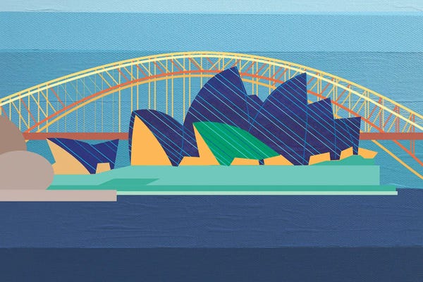 Sydney Opera House: Sydney Opera House by South Island Art