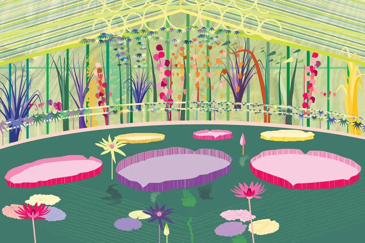 Waterlily House by South Island Art wall art