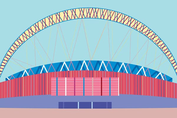 London: Wembley Stadium by South Island Art