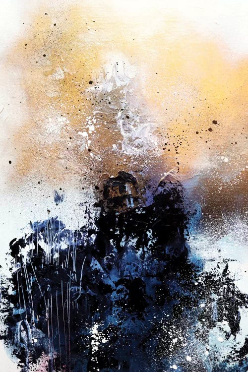 Melting Gold II by Sana Jamlaney canvas print