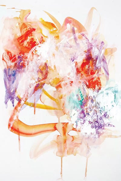 Abstract Expressionism: Tastes Like Ice Cream by Sana Jamlaney