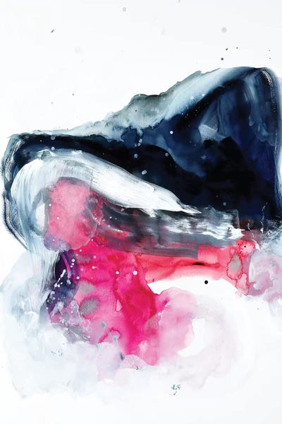 Abstract Watercolors: Distant Haze by Sana Jamlaney