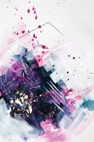 Abstract Watercolors: Mind. Land. Sea. by Sana Jamlaney