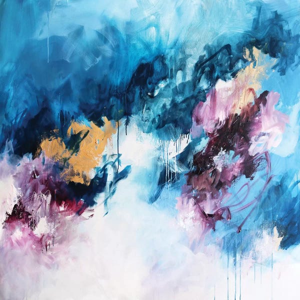 Abstract Expressionism: C For Coordinates by Sana Jamlaney