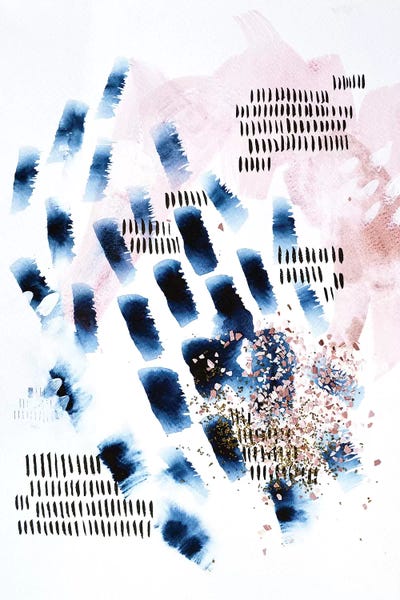 Pitter Patter by Sana Jamlaney art print