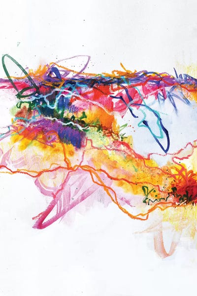 Waving Goodbye  by Sana Jamlaney art print