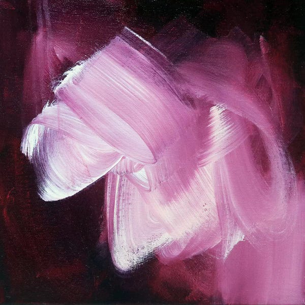 Black & Pink: Color Study: Maroon II by Sana Jamlaney