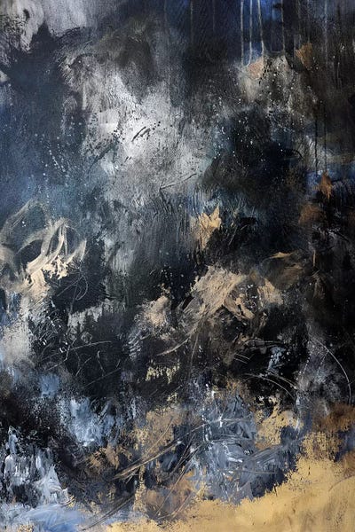 Large Modern Art - Canvas Prints: Let's Go Back II by Sana Jamlaney