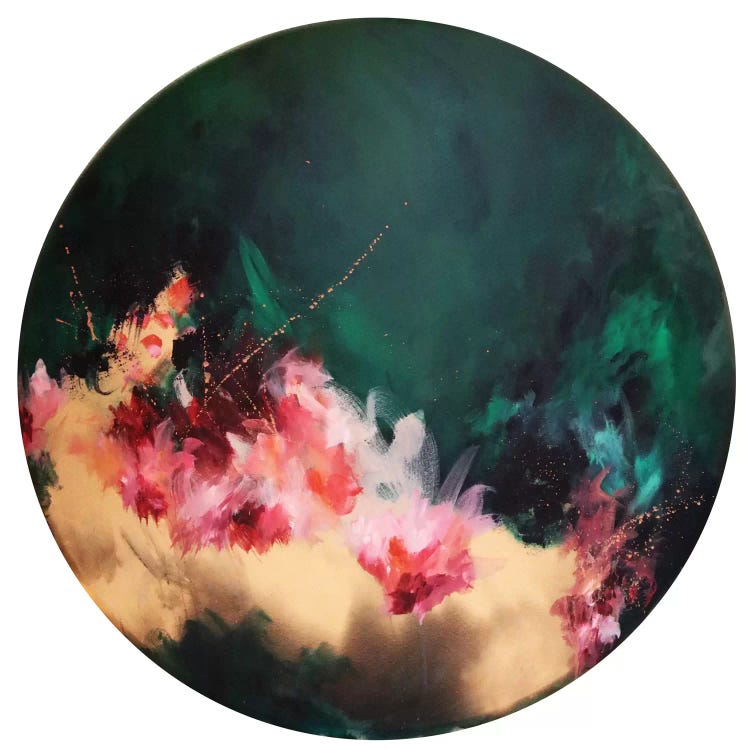 Eden by Sana Jamlaney canvas print