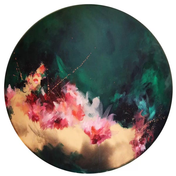 Large Modern Art - Canvas Prints: Eden by Sana Jamlaney