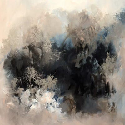 Pewter  by Sana Jamlaney framed wall art