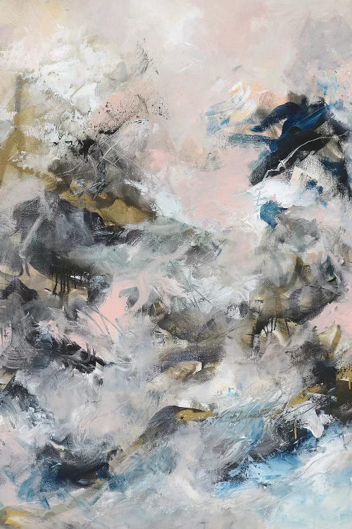 The Storm in Her Pocket by Sana Jamlaney canvas print