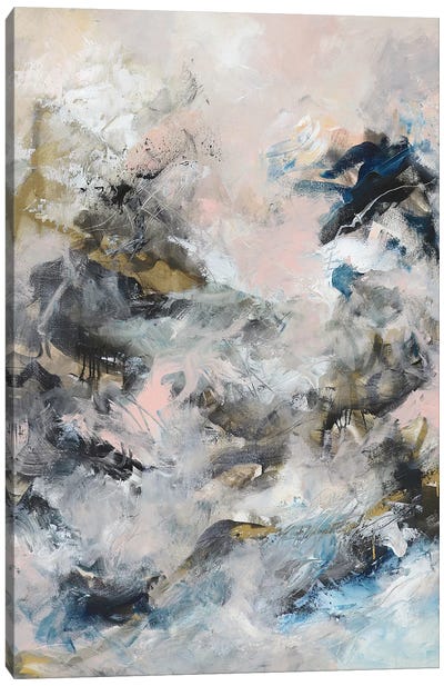 The Storm in Her Pocket Canvas Art Print - Sana Jamlaney